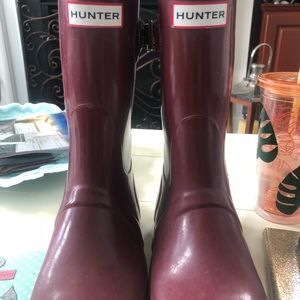 Hunter rain boots